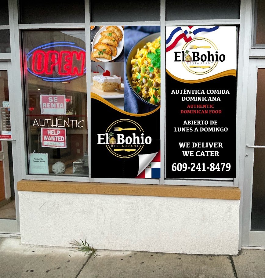 El Bohio Cafe & Restaurant storefront in Pleasantville